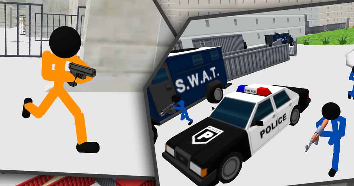 Stickman Prison Counter Assault